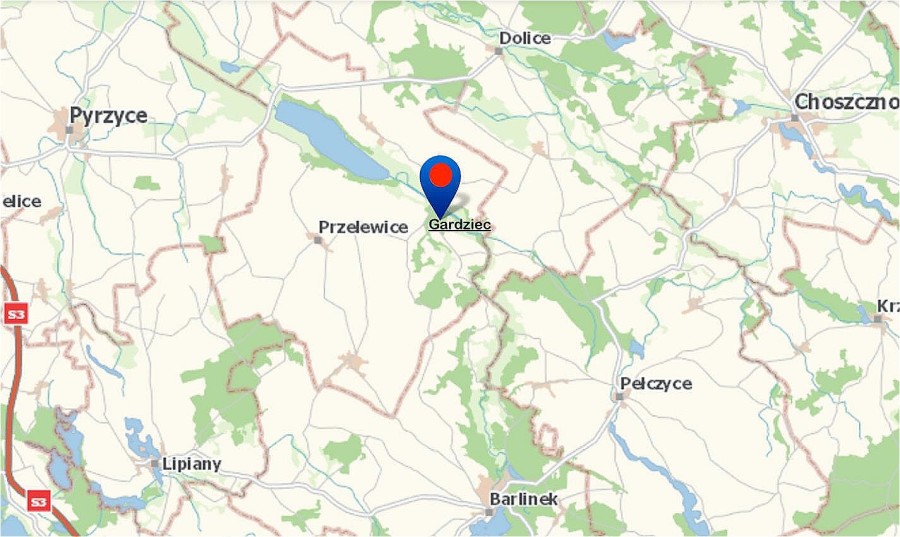 pyrzycki, Przelewice, Gardziec, DOM-1/2 BLIŻNIAKA NA SPRZEDAŻ 100.70M2